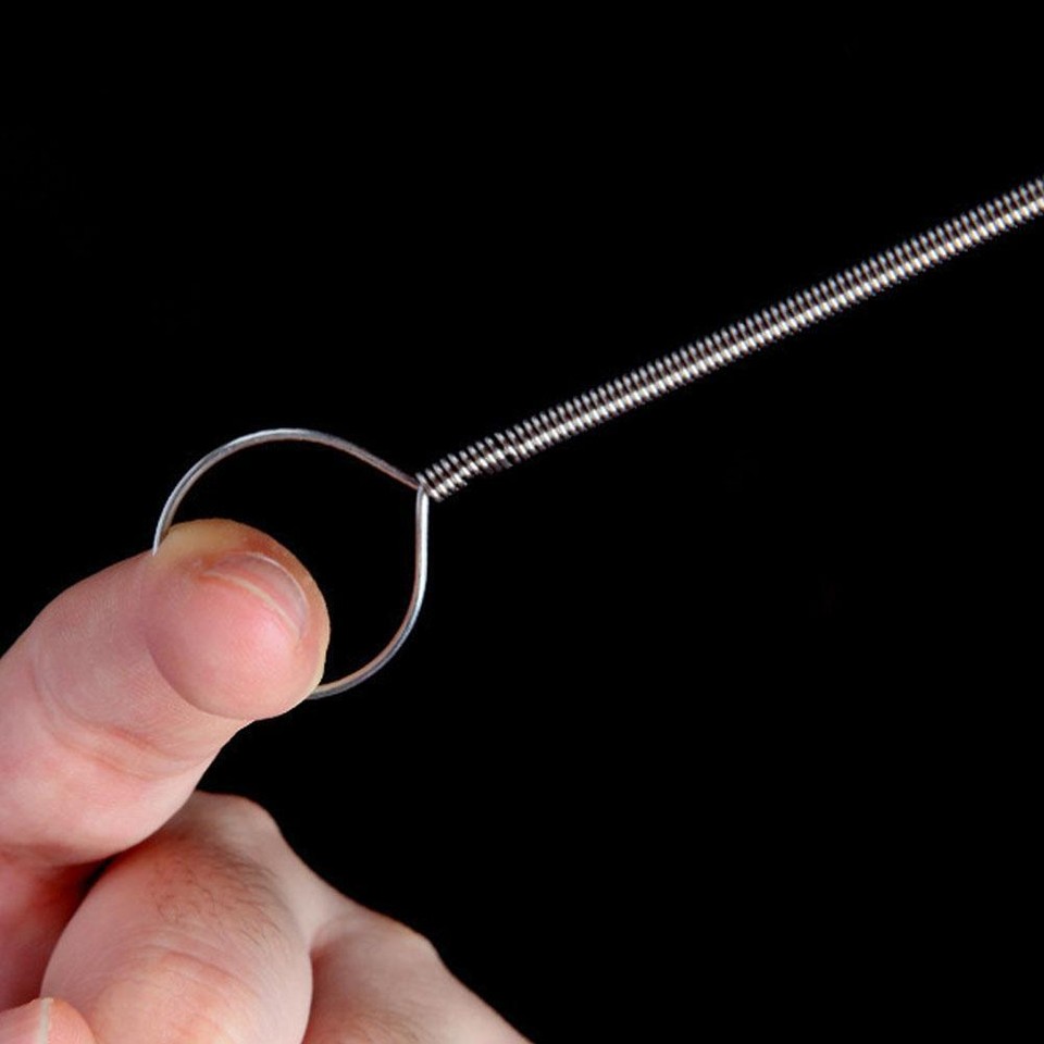 Long Reach Scrub Brush For Cars 150cm Flexible Car Sunroof &amp; Drain Cleaning Brush - Stainless Steel Scrub Tool Flexible Sunroof Cleaning Tool