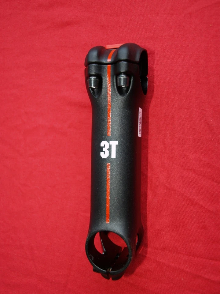 3T Apto Team Stem120mm Aero Road Gravel Black Red Titanium Bolts NEW SRP £100 - Image 3 of 4