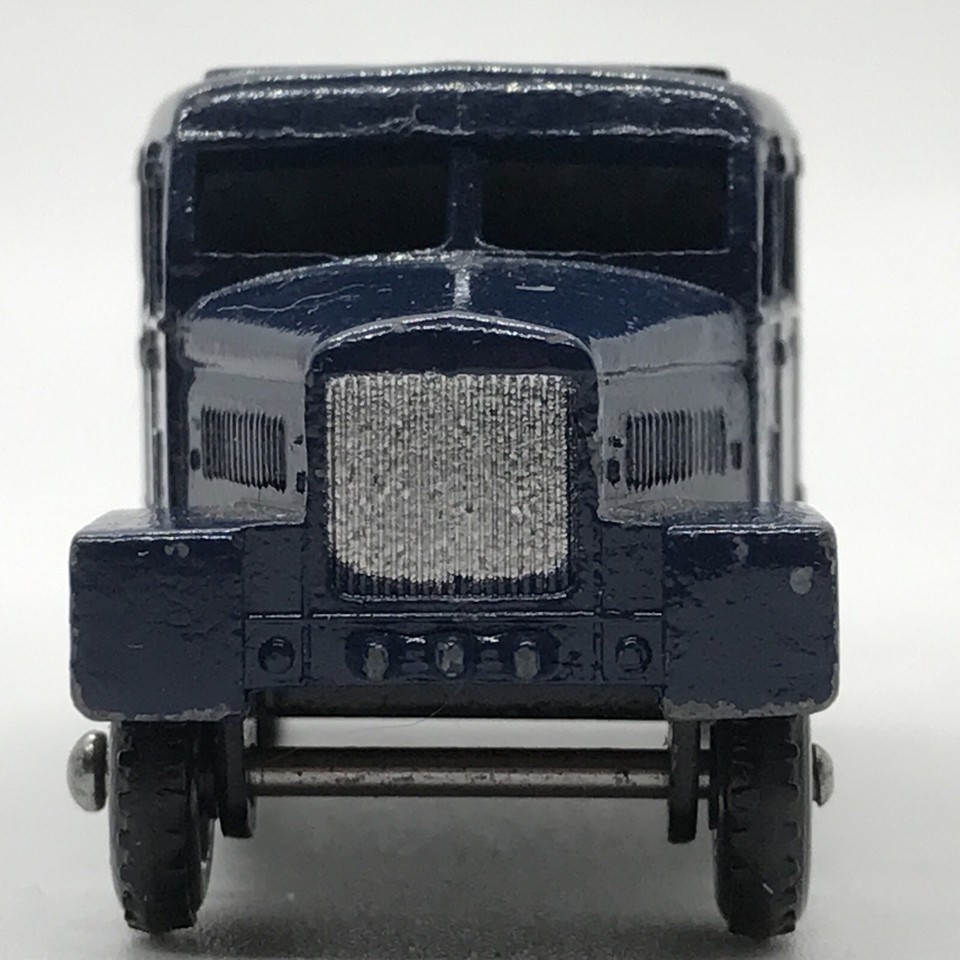 LESNEY MATCHBOX PICKFORDS LKW TRANSPORTER MADE IN ENGLAND blau rot