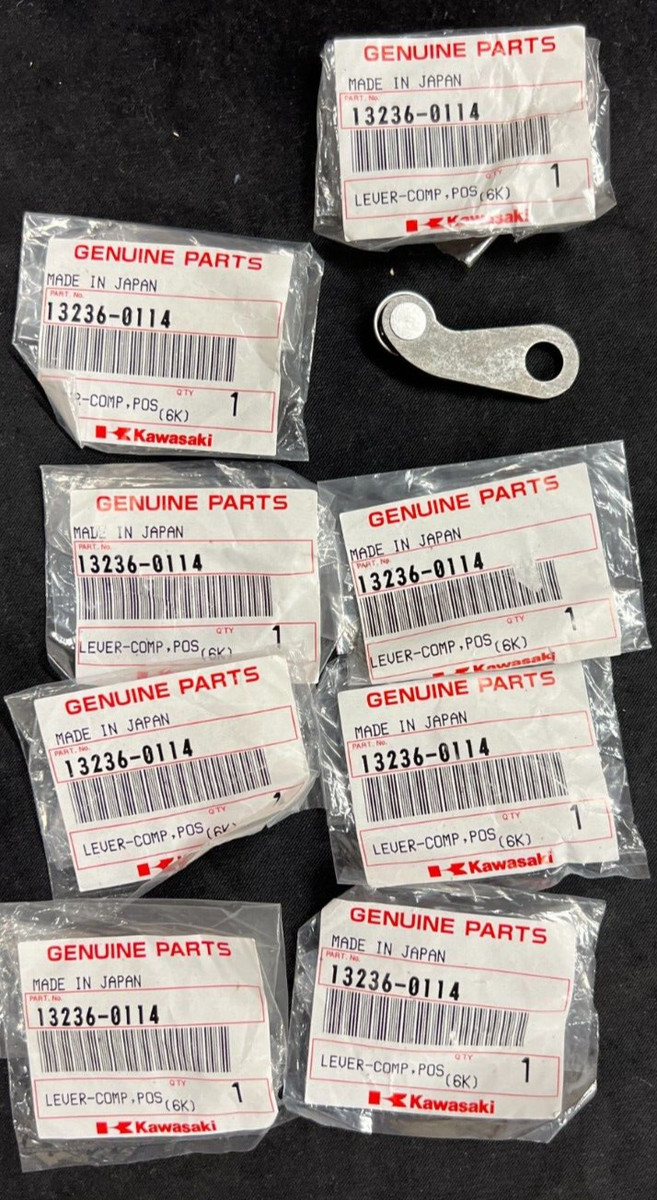 13236-0114 NEW OEM Kawasaki ZX6R PLUS 07-23 LEVER-Comp Position