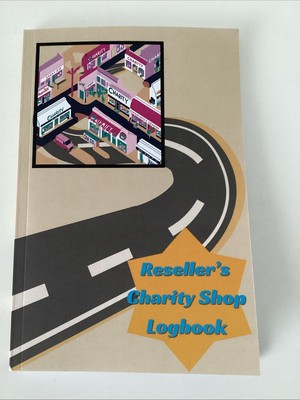 Wiederverkäufer Charity Shop Logbuch 120 Seiten Buch - Behalten Sie den Überblick über die besten Geschäfte