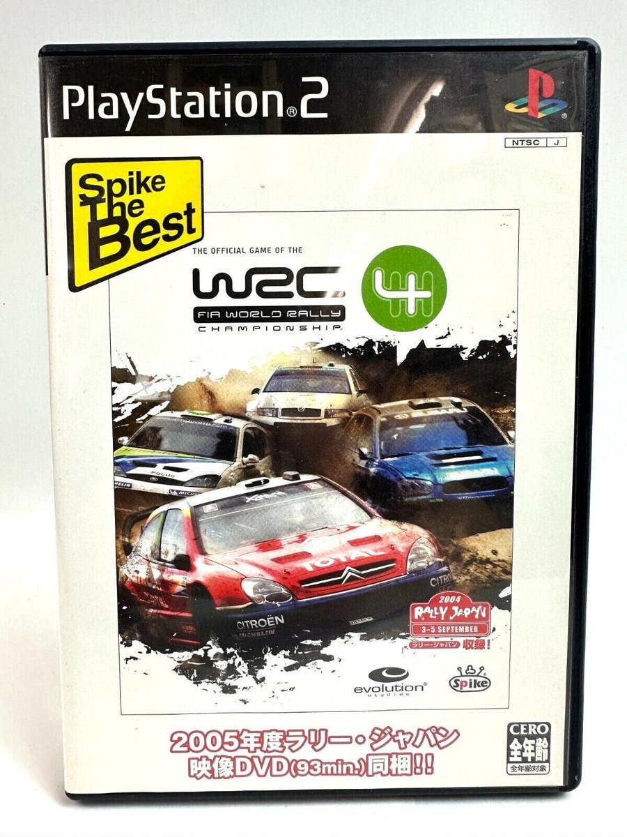 WRC 4 World Rally Championship PS2 Japan Import Spike The Best