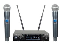 Gtd Audio 2channal Uhf Handheld Wireless 2 Microphone Mic System K-200