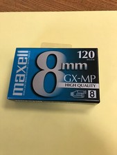 NEW SEALED Maxell GX-MP 8mm 120 Tape  P6-120 GX  HIGH QUALITY Metal Particle