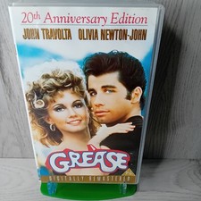 GREASE 20TH ANNIVERSARY EDITION VHS - RARE RETRO VIDEO TAPE