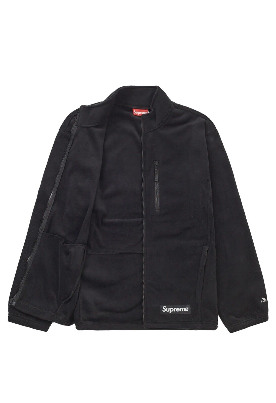 【新品】Supreme Polartec Zip Jacket Black