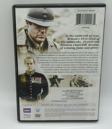 CHURCHILL'S FIRST WORLD WAR DVD DOCUMENTARY, ADAM JAMES, VERITY MARSHALL, BBC - 第 2/2 張圖片