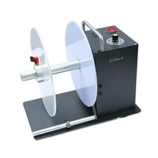 Automatic Label Rewinder Speed Adjustable 110V-240V Core Holder 1" 1.5" 3"