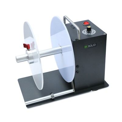 Automatic Label Rewinder Speed Adjustable 110V-240V Core Holder 1'' 1.5'' 3''