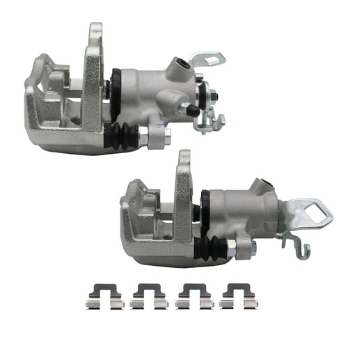 2x Pinzas de freno traseras izquierda y derecha con soporte para Mini Cooper 2007-2015 1,6 L - Imagen 8 de 9