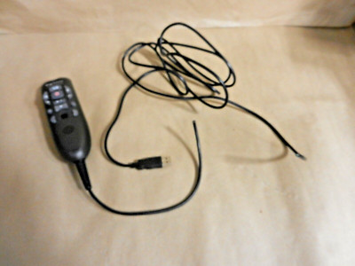 NUANCE POWERMIC III HANDHELD USB DICTATION MICROPHONE 0P0WM3N9 - PARTS/REPAIR