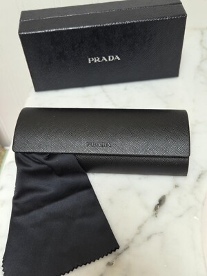 PRADA EYE GLASS CASE AND BOX. s-l400.jpg main image 4