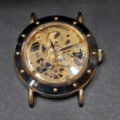 Sehr schöne seltene vintage Revue Thommen Skellet Uhr  wie neu