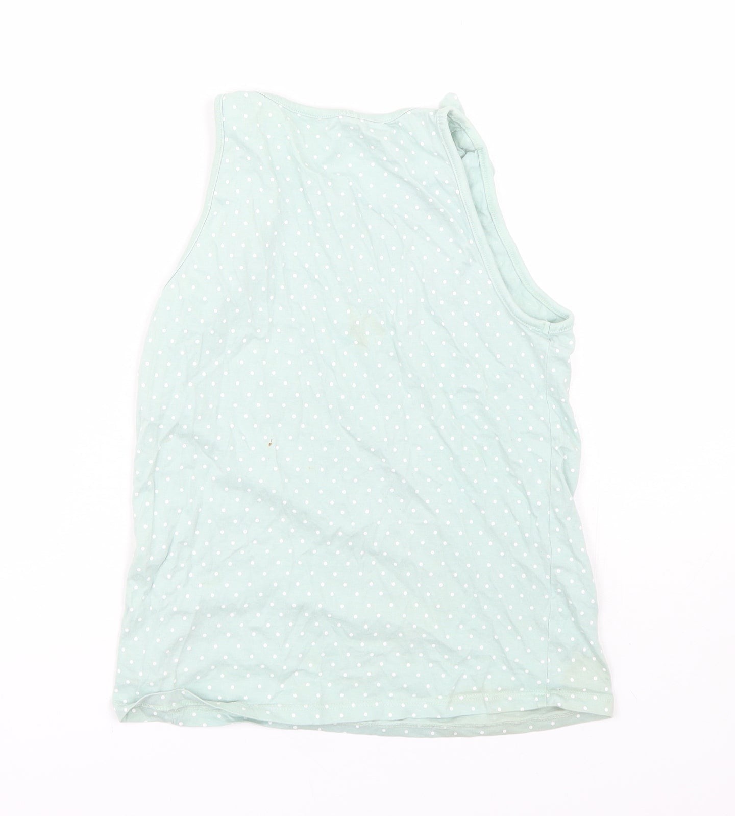 George Girls Green Polka Dot  Basic Tank Size 11-12 Years image 2