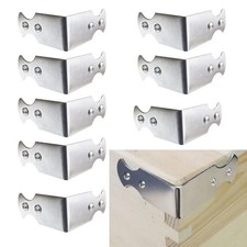 8 Pcs Metal Corner Protector for Furniture, Decorative Corner Brackets for Wo