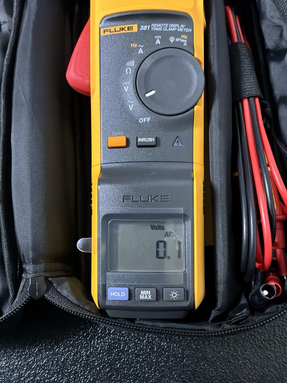 Fluke 381 원격 디스플레이 True-RMS AC/DC 클램프 미터(iFlex 케이블 포함) 3
