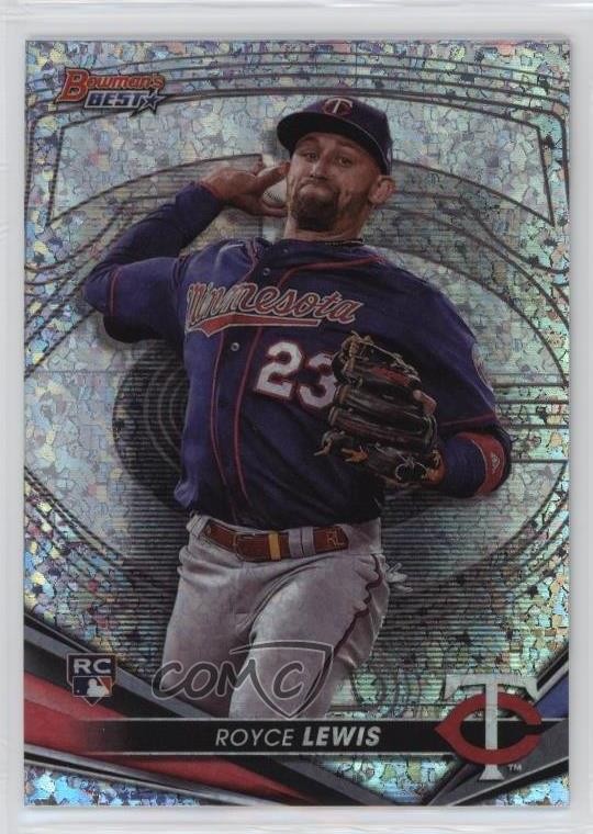2022 Bowman's Best Mini-Diamond Refractor 127/299 Royce Lewis #65 08nc