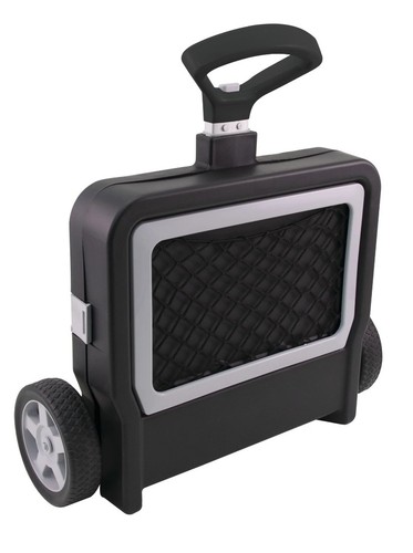 Fusion Cart, 41"H x 21"W x 18 3/4"D, Black
