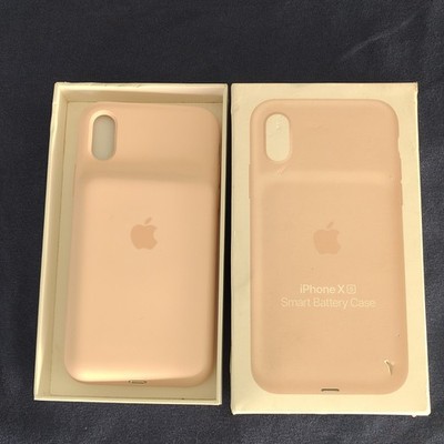 Apple Smart Battery Case for Apple iPhone Xs, Pink Sand, MVQP2LL/A