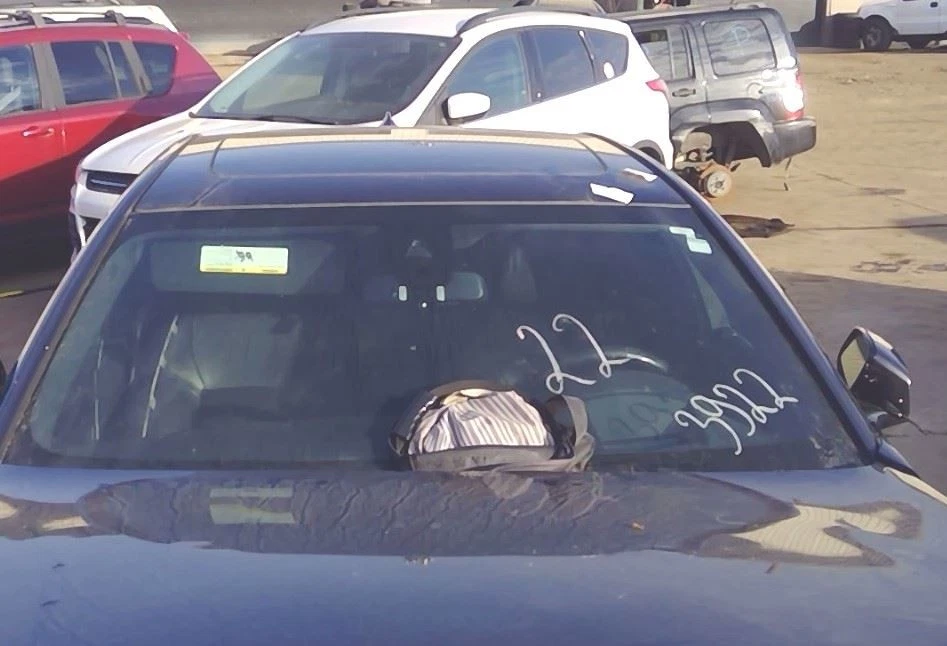 2013 BMW 750i Fuel Filler Door Rectangle Gas Cap in B90 Dark Graphite - Image 3 of 4