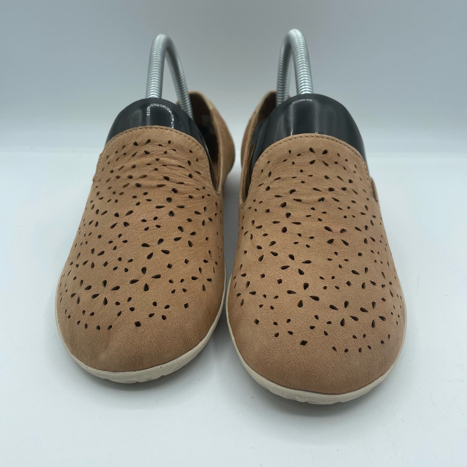 Scarpe slip on Merrell Mimix Daze pelle nabuk marrone zucchero minimaliste donna 8