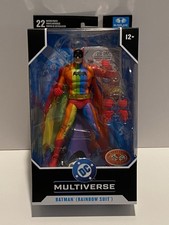 DC Multiverse Batman (Rainbow Suit - Red Platinum - Detective