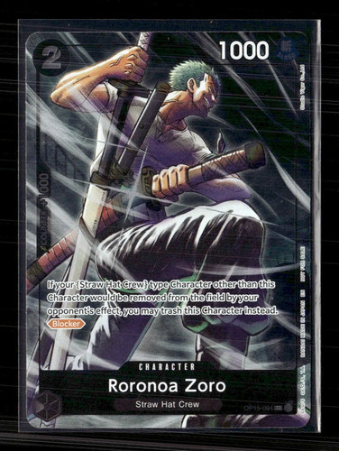 Roronoa Zoro OP15-094 Adventure on Kami's Island Dash Pack Promo