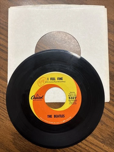 The Beatles – I Feel Fine / She's A Woman - 1964 45 rpm 7" Single Record 5327