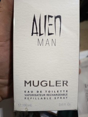MUGLER ALIEN MAN EDT 100MLspray Rellenable , Descatalogado VINTAGE Env.Original
