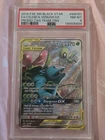 2019 POKEMON SM BLACK STAR PROMO #SM167 FULL ART/CELEBI & VENUSAUR GX PSA 8