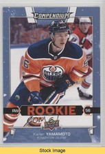2017-18 Upper Deck Compendium Rookies Blue Kailer Yamamoto #892 READ 5kw