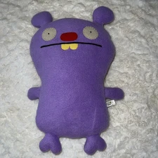 Vintage 2008 UGLYDOLL Large Purple Trunko VGC From  a Large Collection