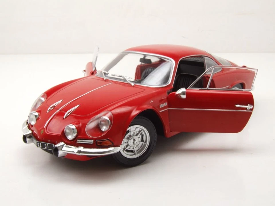 Alpine A110 1600S 1969 Rosso Modellino Auto 1:18 Solido - Immagine 4 di 4