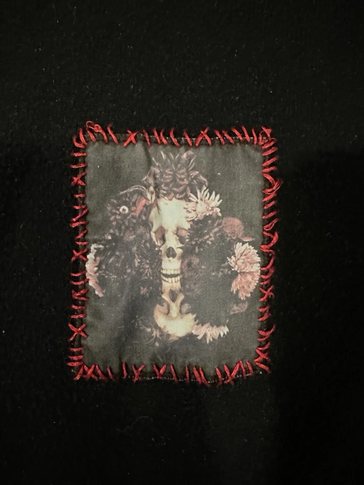 Raro Suéter Dior X Toru Kamei Parche Mezcla Cachemira Negro Exclusivo Talla M Foto 4 de 4