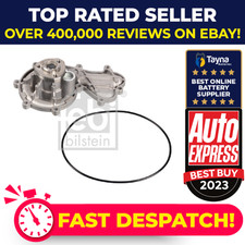 Water Pump fits PORSCHE CAYENNE 92A 3.0D 2010 on MCR.CB Coolant 95810603330 Febi