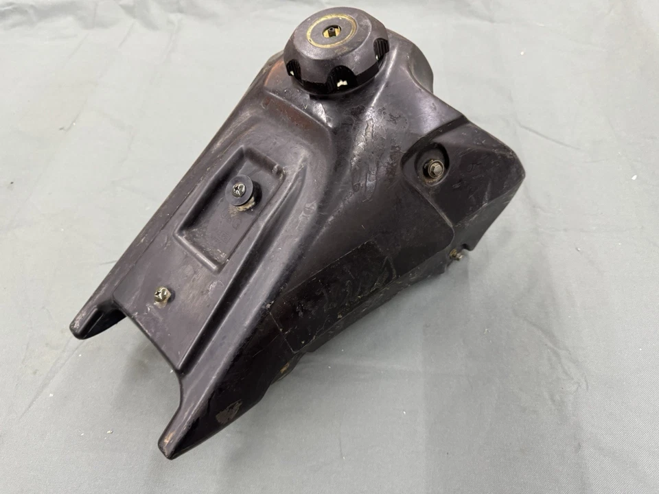 Conjunto de tanque de gasolina negro OEM KAWASAKI KLX125 SUZUKI DRZ125 2003-2007 Foto 3 de 4