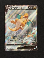 Dragonite V 192/203 (Alternate Full Art) SWSH07: Carta Pokemon Cieli in Evoluzione
