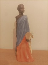 Soul Journeys Maasai Figurine, Kamaou, "Quiet Warrior" 26cm tall