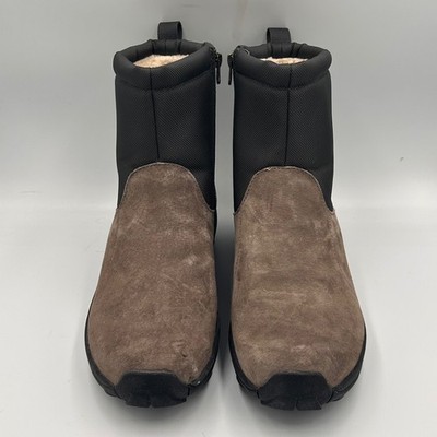 Merrell Jungle Mid Zip Waterproof Mens 10 Boots‎ Grey Suede Vibram 100 Gram Merrell Jungle Mid Zip Waterproof Mens 10 Boots Grey Suede  main image 2