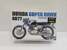 1/16 MPC HONDA SUPER HAWK CB77 #MPC898/12 NEW SEALED PLASTIC MOTORCYCLE KIT