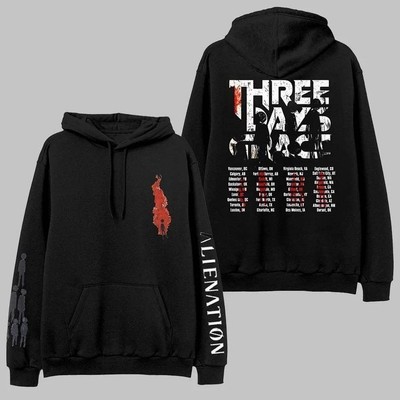 Three Days Grace Alienation 2026 Tour Hoodie