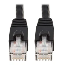 EATON N261-010-BK Cat6a 10G Ethernet Cable, Snagless Molded UTP Network Patch