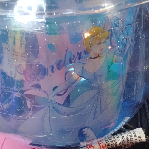 Disney Revolving MOTION LAMP Cinderella Night Light Disco Ball Princess New -K - Picture 4 of 22