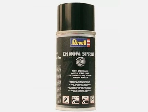 Revell 150ml Acrylic Chrome Spray Paint 39628