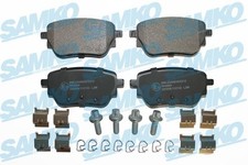 SAMKO Bremsbeläge Bremsbelagsatz hinten für Mercedes B-Klasse CLA W177 W247