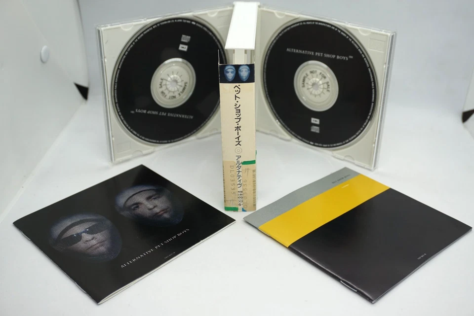 Pet Shop Boys : ALTERNATIVE 2CD Album (Japan 1995 Press) TOCP8605/6 PROMO RARE! - Image 3 of 4
