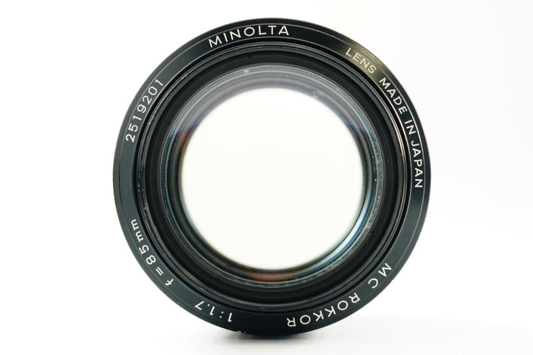 【美品】ミノルタ MC-ROKKOR PF 85mm F1.7 後 201 Minolta Mc-Rokkor Pf 85Mm F1.7 Later 201 | eBay