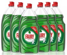 Fairy Original Kitchen Dish Washing Up Liquid Clean Detergent -Pack of 6 x 900ml 4.17 per litre