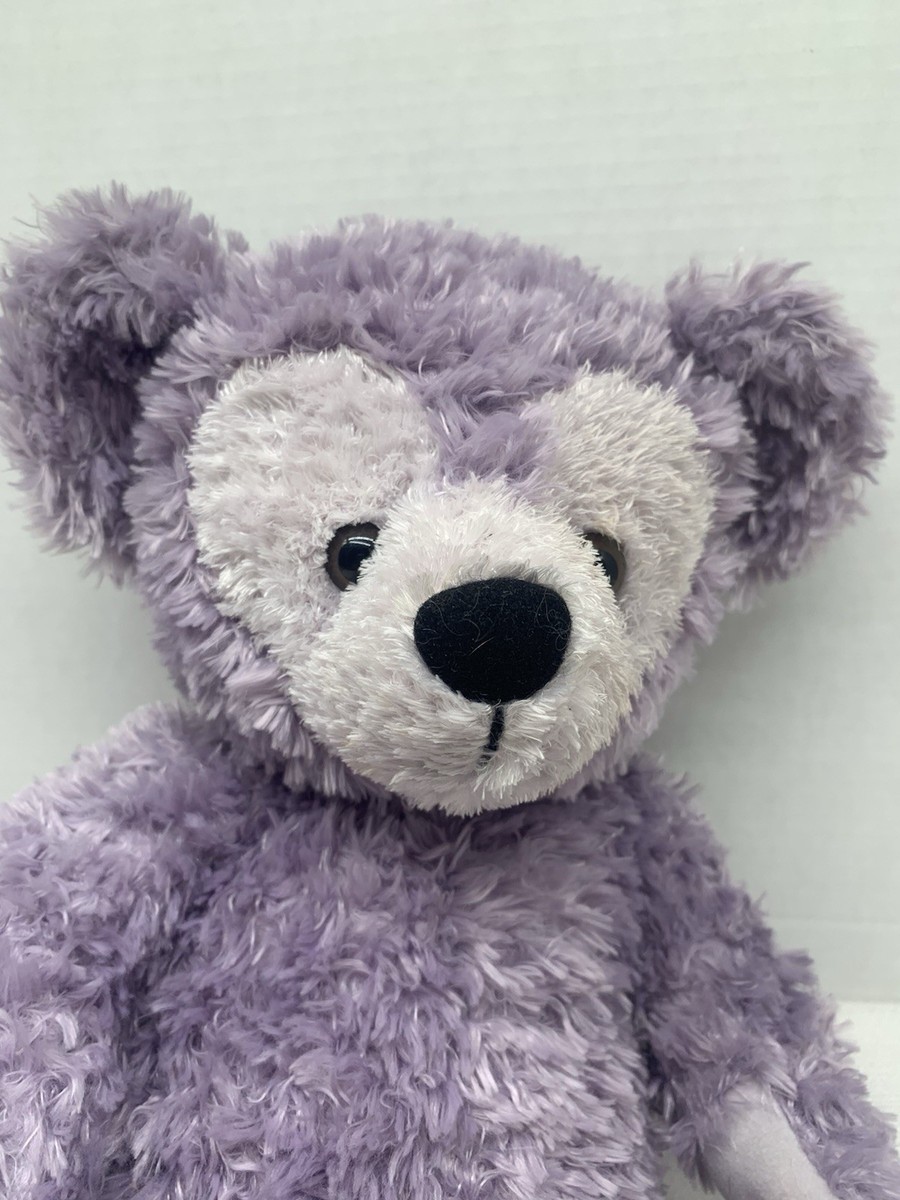 Pre Duffy Disney World Purple Hidden Mickey Plush Lavender Rare