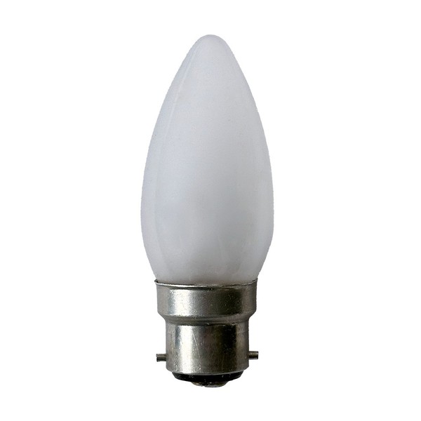 Merkur GlüHbirne Kerze 60W B22D Matt 60 Watt GlüHlampe Warmweiß Dimmbar-image